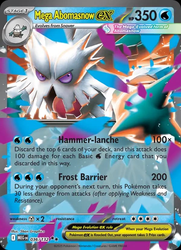 Mega Abomasnow ex