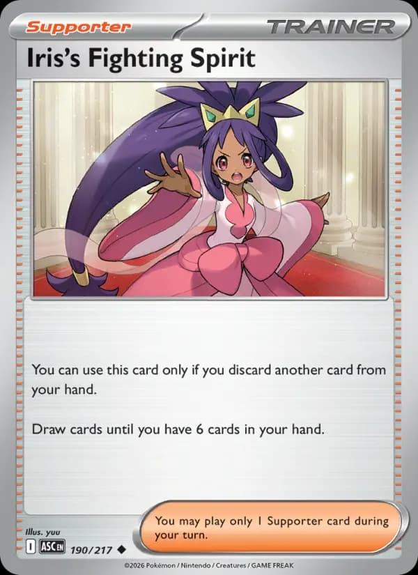 Iris's Fighting Spirit