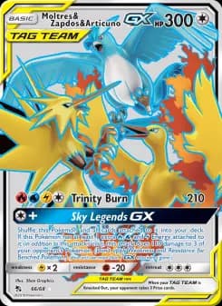 Moltres & Zapdos & Articuno GX