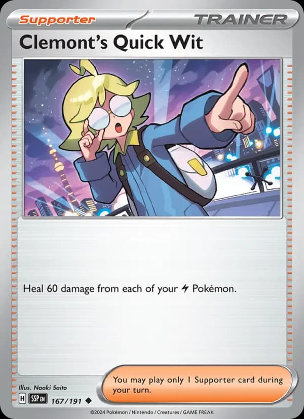 Clemont's Quick Wit