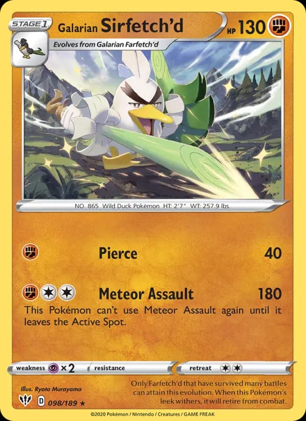 Galarian Sirfetch'd