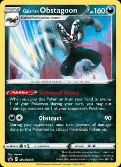 Galarian Obstagoon
