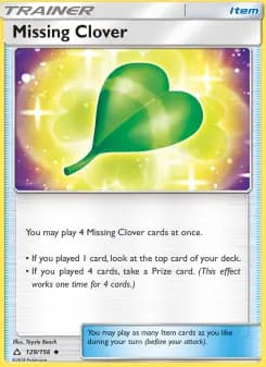Missing Clover