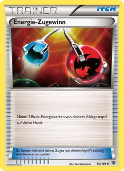 Energie-Zugewinn