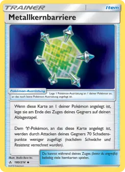 Metallkernbarriere