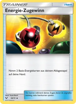Energie-Zugewinn