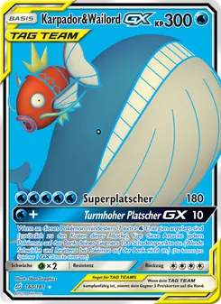 Karpador & Wailord GX