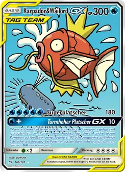Karpador & Wailord GX
