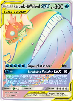 Karpador & Wailord GX