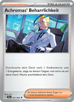 Achromas' Beharrlichkeit