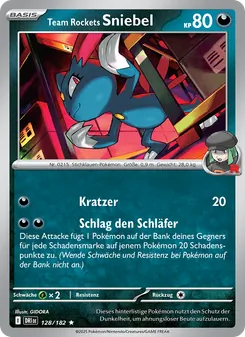Team Rockets Sniebel
