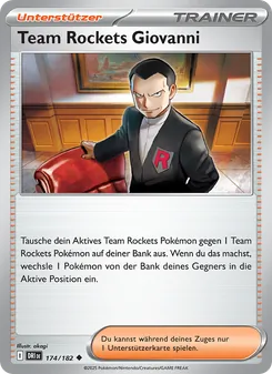 Team Rockets Giovanni