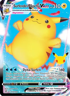 Surfendes Pikachu VMAX